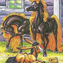 Схема вышивки «сказка»