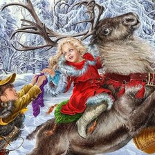 Схема вышивки «сказка»