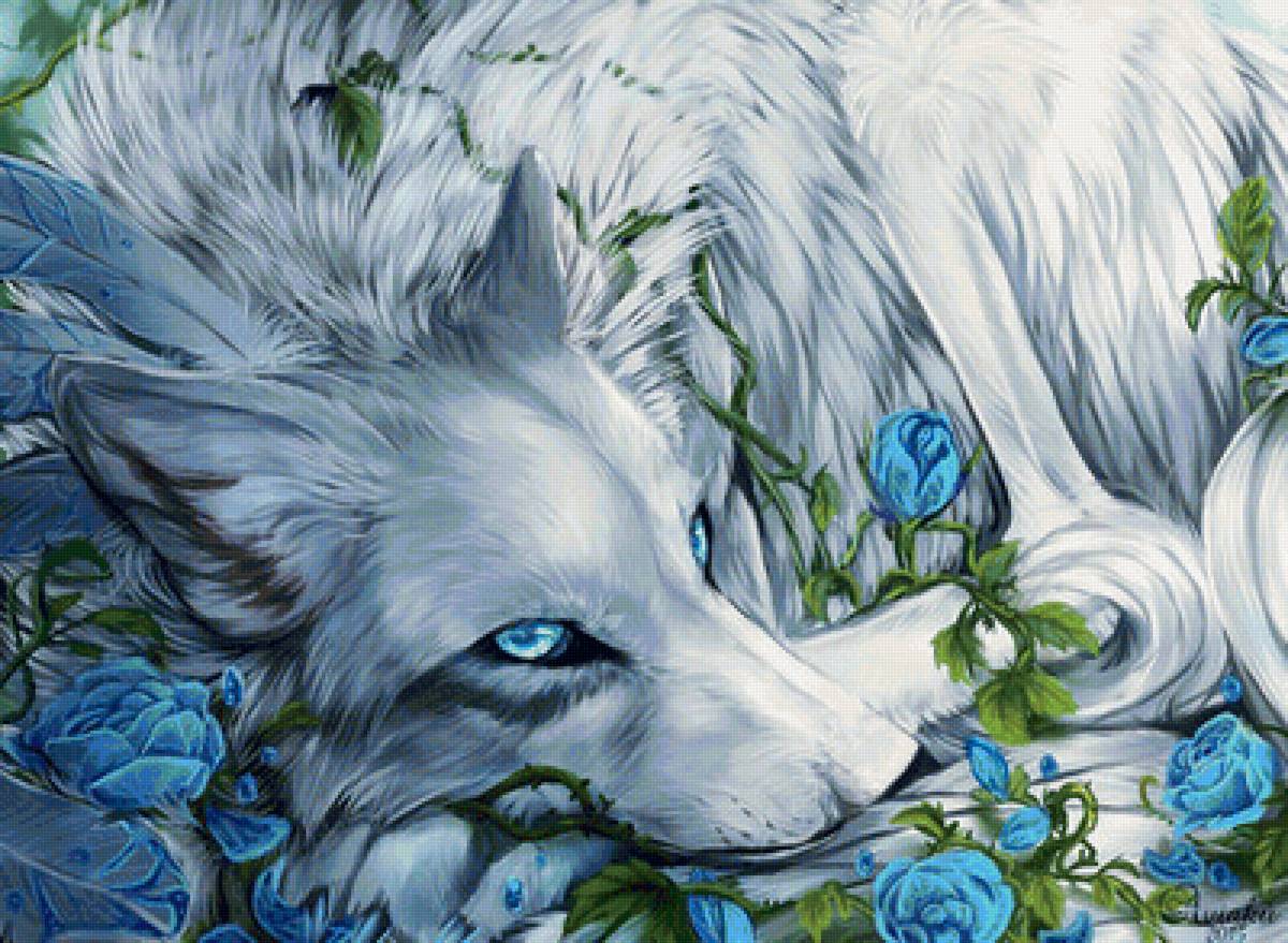 белый волк - предпросмотр