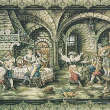 Схема вышивки «В таверне»