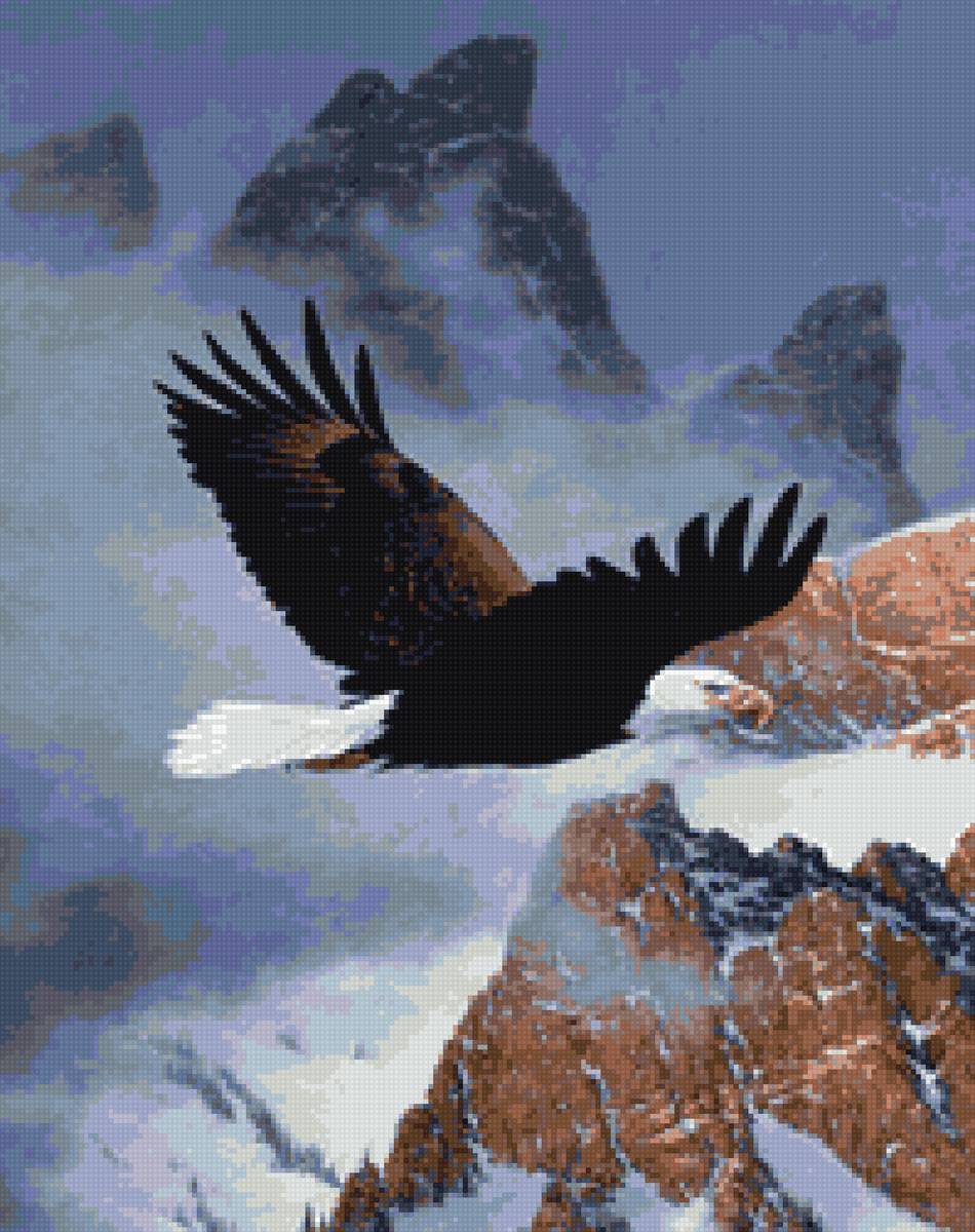 Орел - орел, горы - предпросмотр