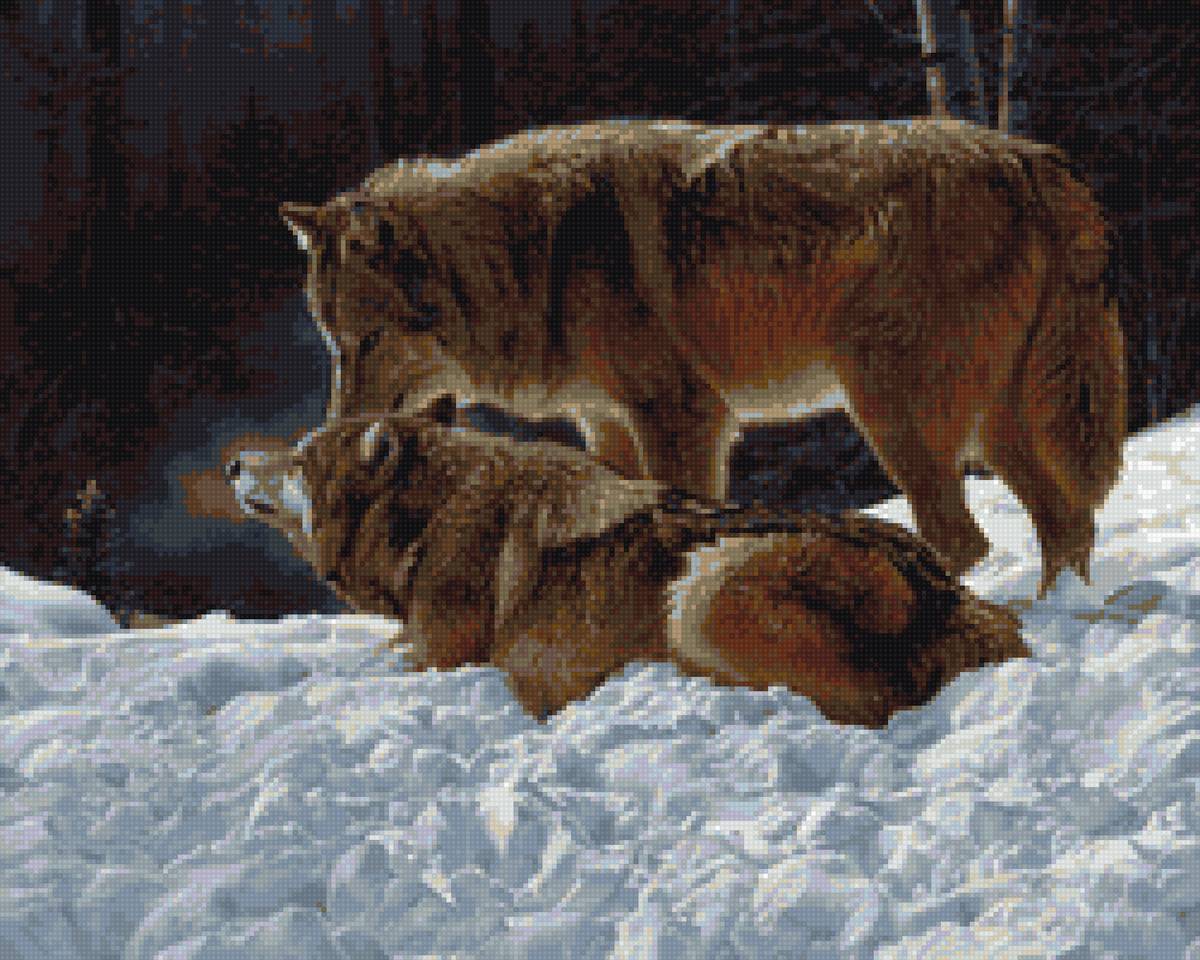 Волки - волки, зима - предпросмотр