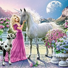 Схема вышивки «Сказки на ночь»