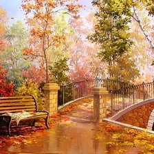 Схема вышивки «Осень»