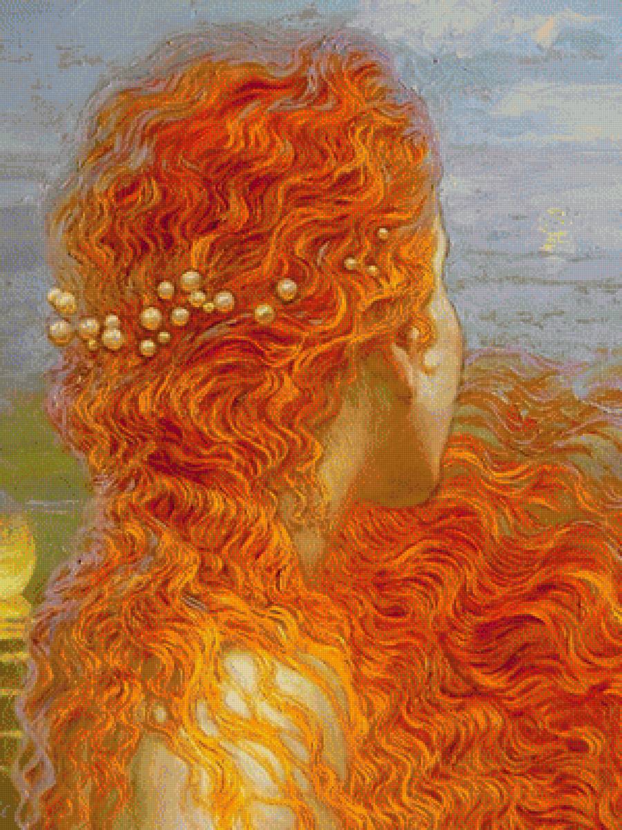 ДЕВУШКА НА БЕРЕГУ МОРЯ - девушка на берегу моря - предпросмотр