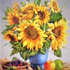 Схема вышивки «натюрморт»