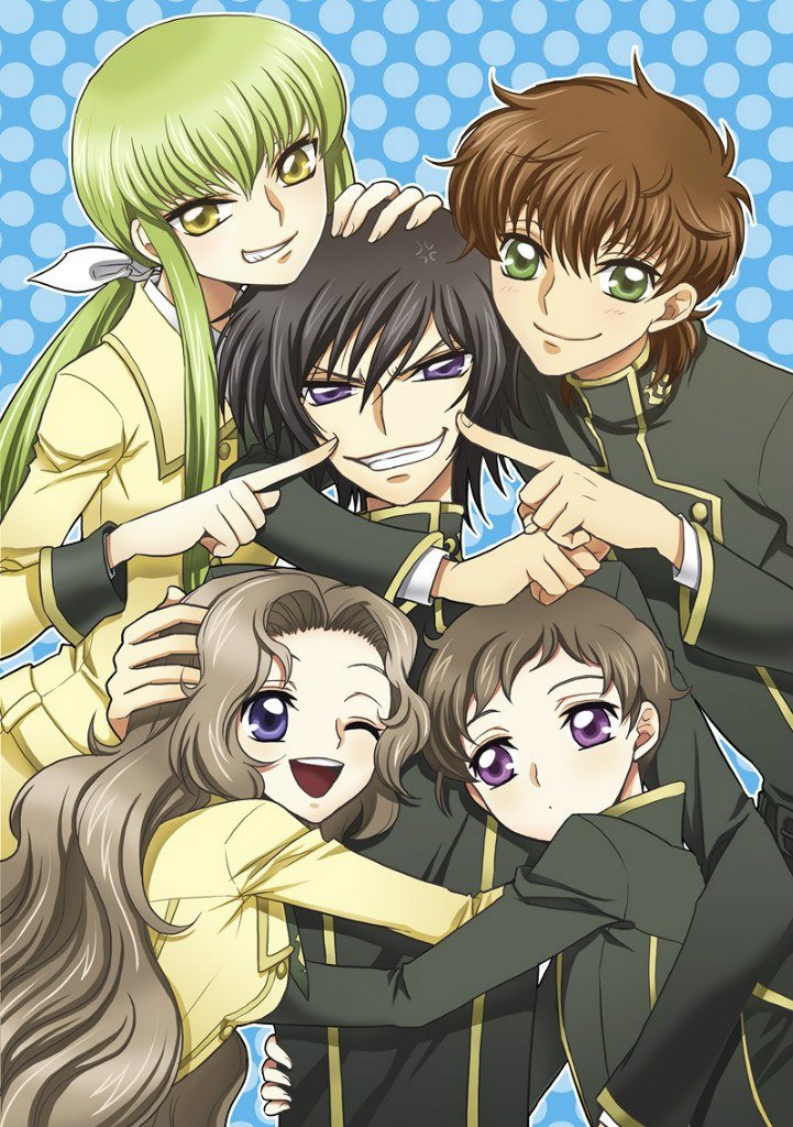 Лелуш с друзьями :3 - оригинал