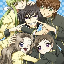 Лелуш с друзьями :3