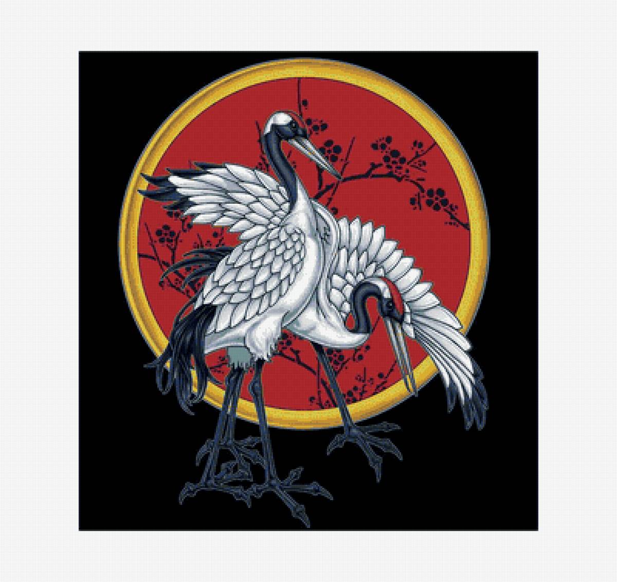 Журавли - птицы - предпросмотр