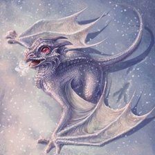 Схема вышивки «Дракончик»