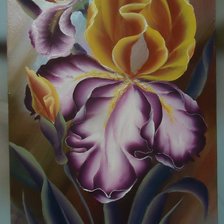 Схема вышивки «Ирисы»