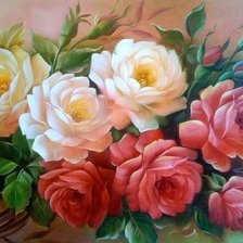 Схема вышивки «rozi»