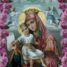 Схема вышивки «икона»