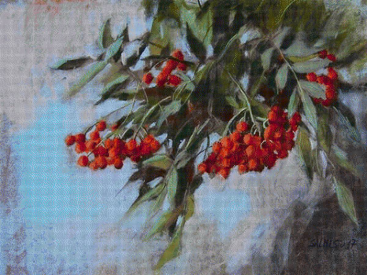 Рябина пастель - предпросмотр