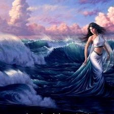 Схема вышивки «Сирена-1»