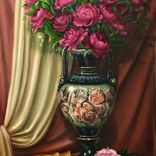 Схема вышивки «красные розы»