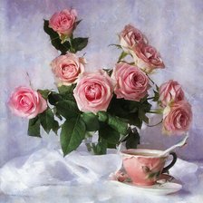 Схема вышивки «натюрморт»