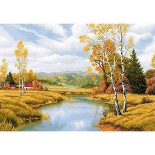 Схема вышивки «Осень»