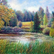 Схема вышивки «картина»