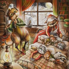 Схема вышивки «картина»