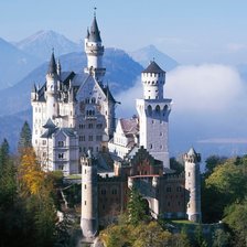 Схема вышивки «Замок»