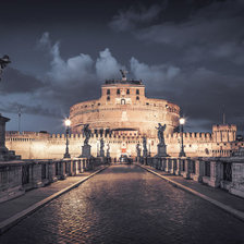 Схема вышивки «Замок»