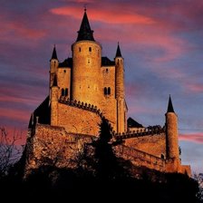 Схема вышивки «Замок»