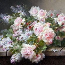 Схема вышивки «Букет»