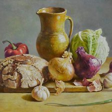 Схема вышивки «Натюрморт с кувшином.»