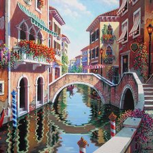 Схема вышивки «Венеция»