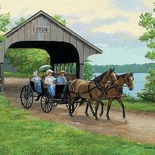 на прогулке