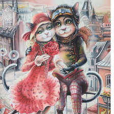 Схема вышивки «Свидание»