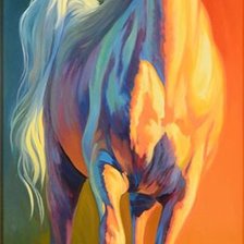 Схема вышивки «koń»