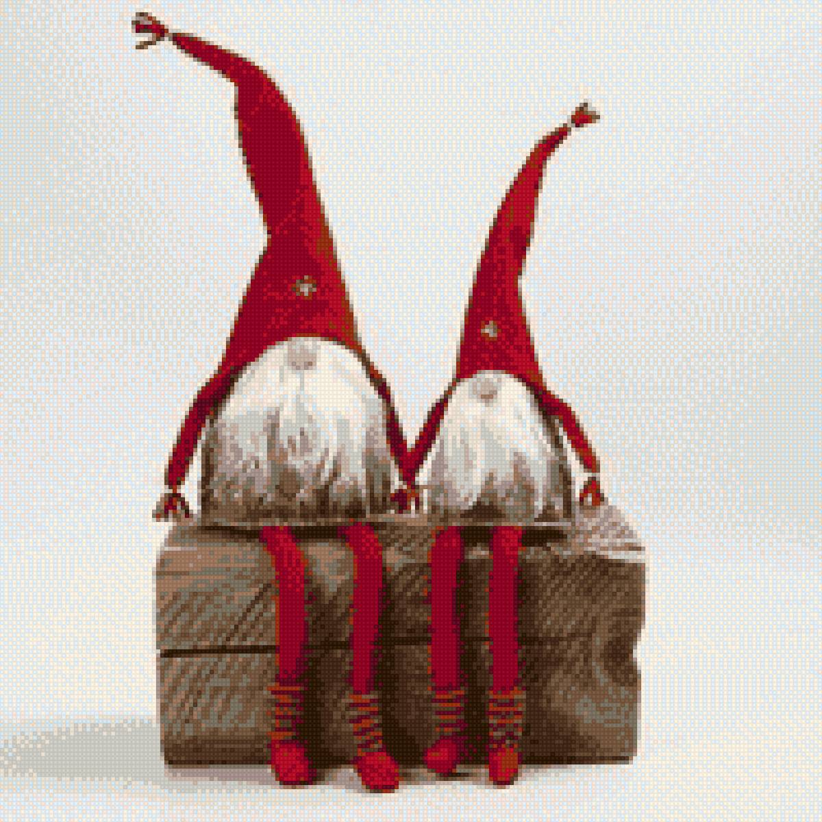 Новогодние гномы - предпросмотр