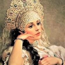 Схема вышивки «портрет»