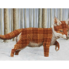 Схема вышивки «Лисенок»