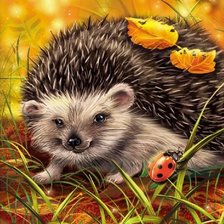 Схема вышивки «мир животных»