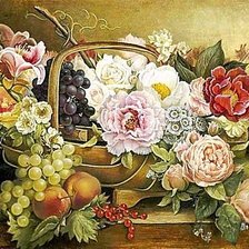 Схема вышивки «Натюрморт.»