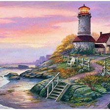 Схема вышивки «маяк»