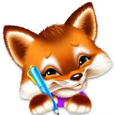 Схема вышивки «Лисенок»