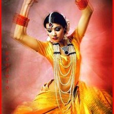 Схема вышивки «Индийская тансовщица»