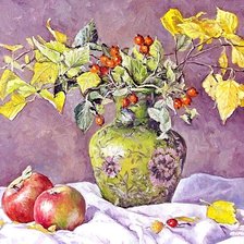 Схема вышивки «Осенний натюрморт.»