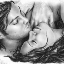 Схема вышивки «пара»