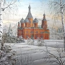 Схема вышивки «картина»