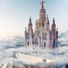 Схема вышивки «Барселона, Испания»