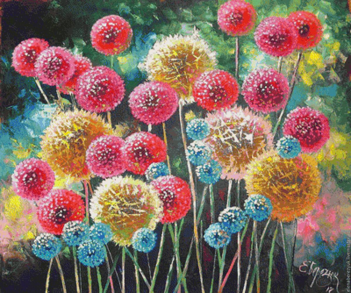 Веселые одуванчики - предпросмотр