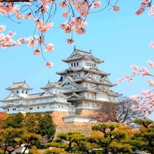 Схема вышивки «Замок Белой Цапли»