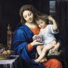 Мадонна с виноградом