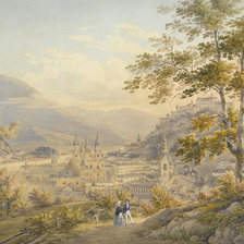 Схема вышивки «Прогулка»