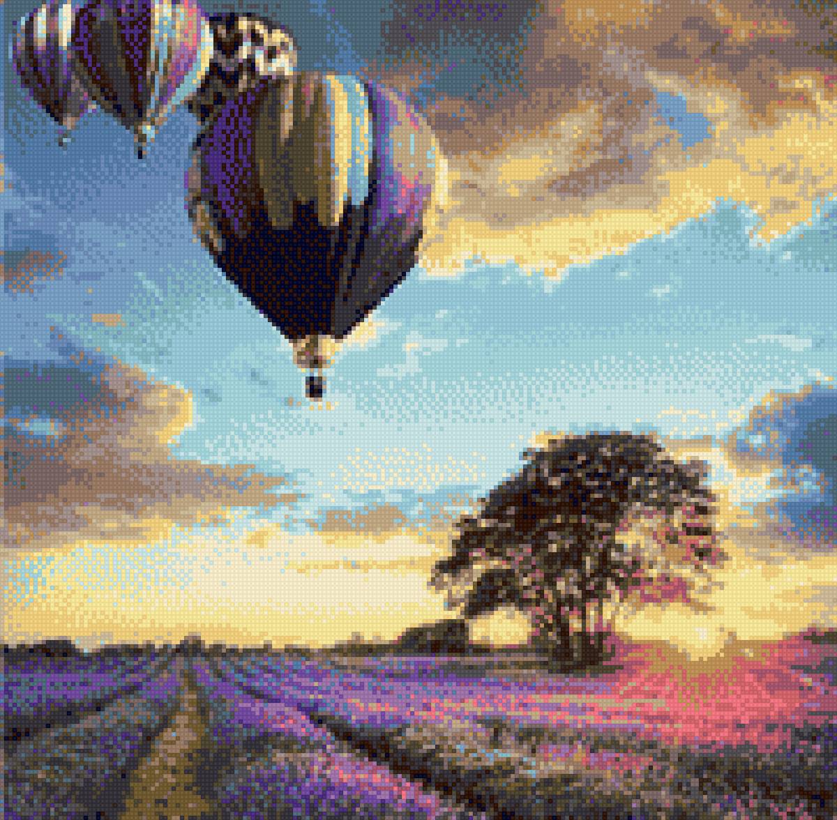 Шар - лаванда - предпросмотр